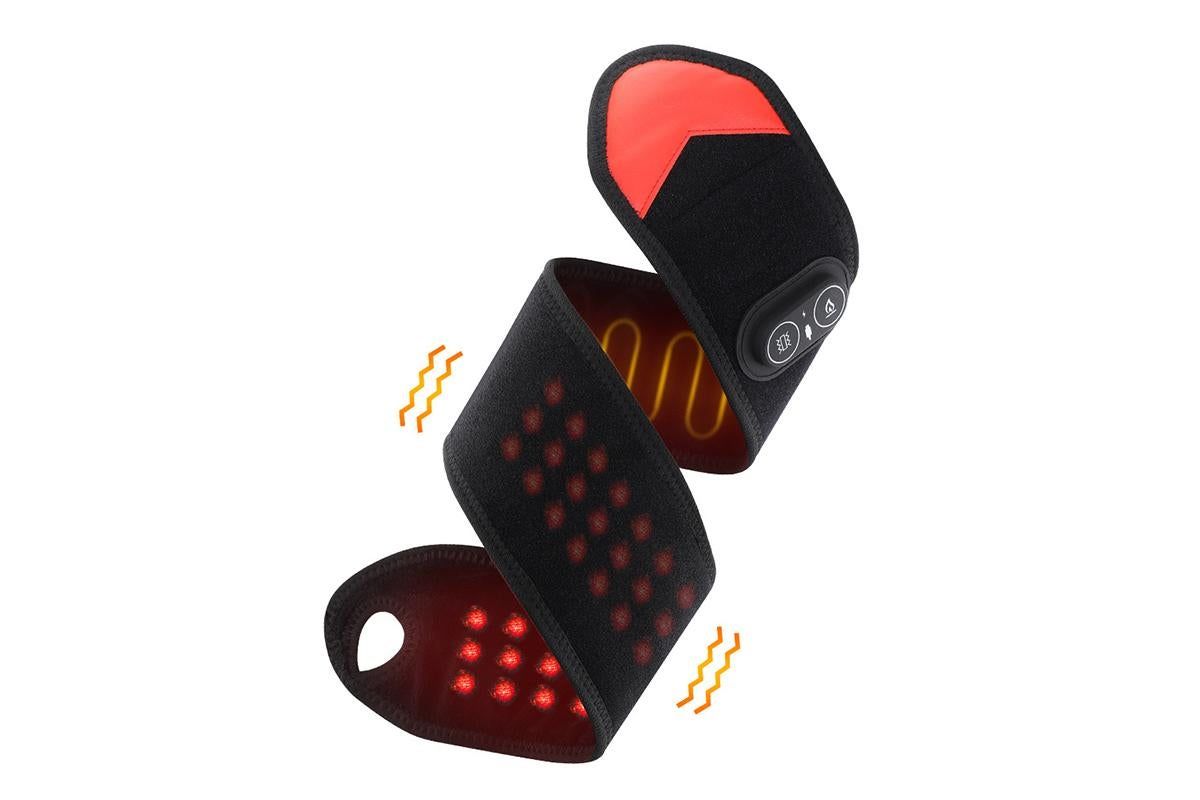 Wireless Hot Compress Wrist Massager Hand Heating Wrap with 3 Temperature Settings
