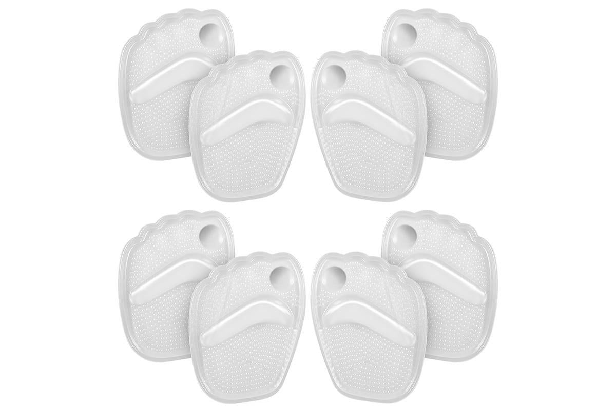 4Pairs Metatarsal Pads Women Ball of Foot Cushions Non-Slip Food Pads Heel Inserts