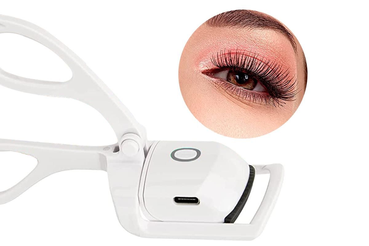 USB Rechargeable Electric Heated Curling Eyelash Tool Eyelash Curler