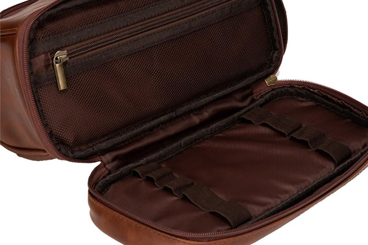 Travel Cosmetic Bag Hanging Zipper Makeup Case Organizer Storage Wash Pouch
