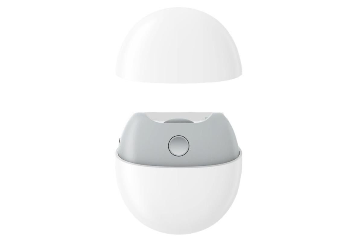 Electric Automatic Nail Clipper With Light And Nail Scraps Storage For Adult - White