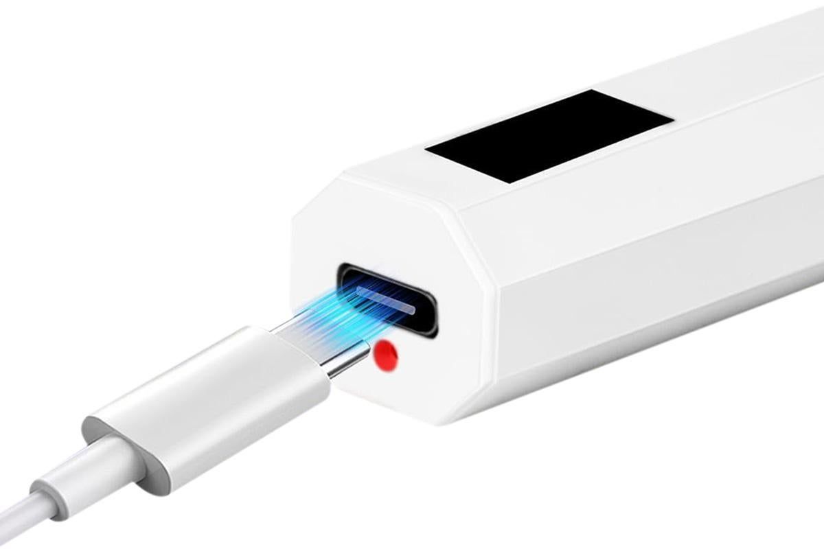 Handheld UV Nail Lamp Portable Gel Nail Dryer for Home Salon Use - White
