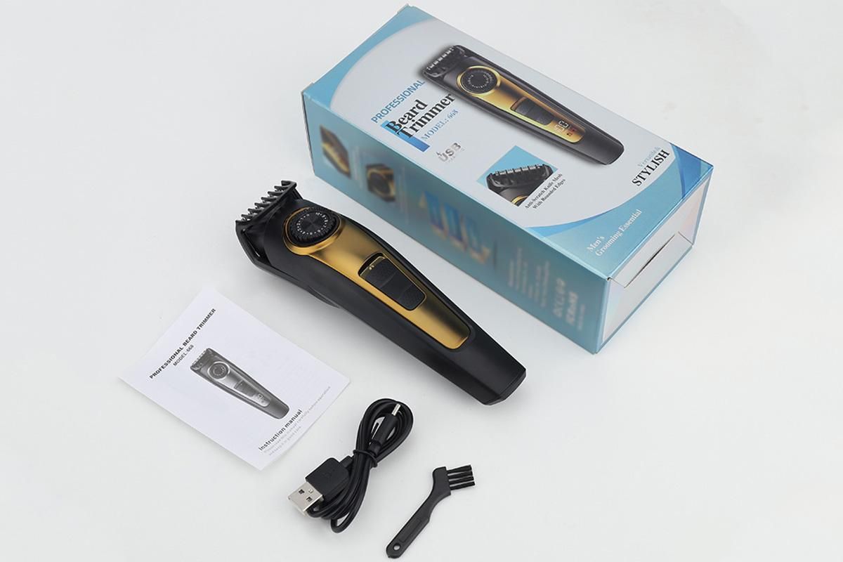 Beard Trimmer For Men Electric Adjustable Grooming Trimmer For Beard