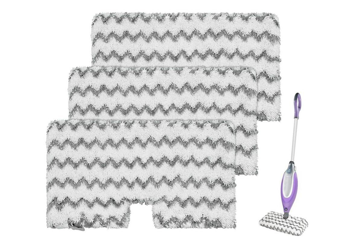 3 Pack Replacement Mop Pads for Shark Steam Pocket S3501 S3550 S3601 Washable
