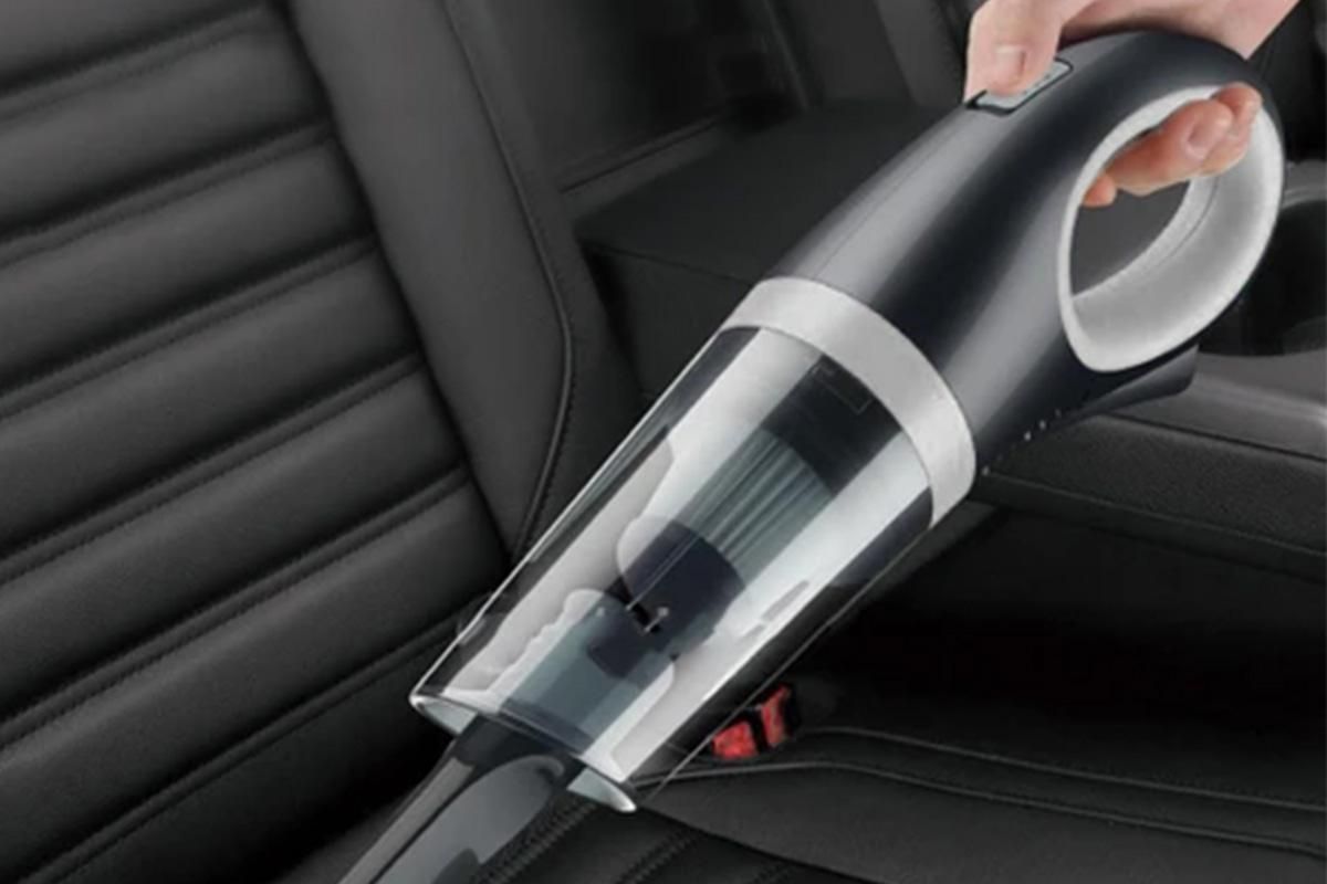 120W Cordless Car Vacuum Cleaner 9000Pa Handheld Portable Vacuum for Home Auto - Black