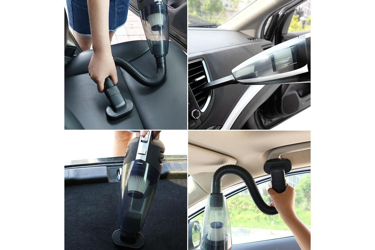 USB Rechargeable Cordless Car Wet and Dry Dust Buster 9000PA High Power Vacuum Cleaner Handheld Vacuum for Car