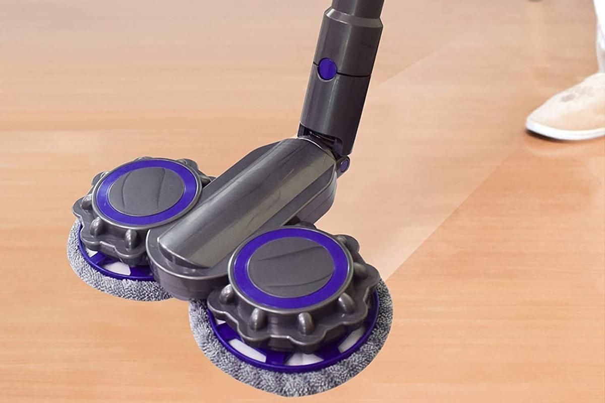 Electric Mop Head Attachment for Dyson V6 V7 V8 V10 V11 -Compatible with the Dyson V6