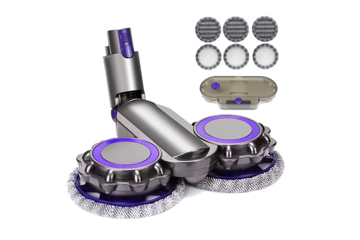 Electric Mop Head Attachment for Dyson V6 V7 V8 V10 V11 -Compatible with the Dyson V6