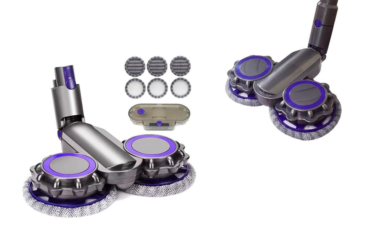 Electric Mop Head Attachment for Dyson V6 V7 V8 V10 V11 -Compatible with the Dyson V6