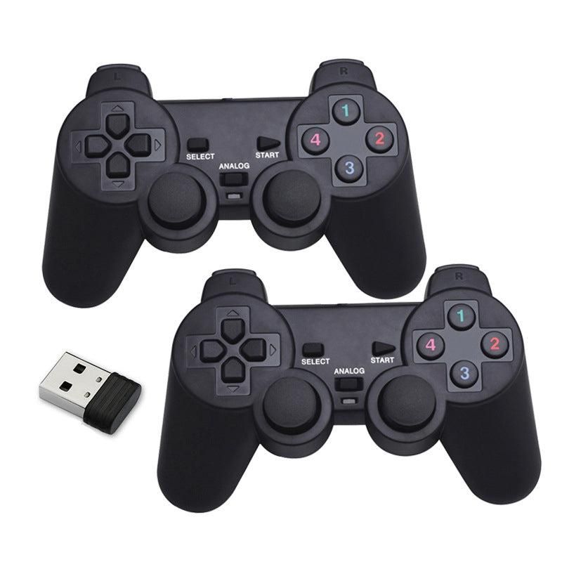 Wireless Gaming Controller for Android TV Box PC 2.4GHz Gamepad Joystick - White