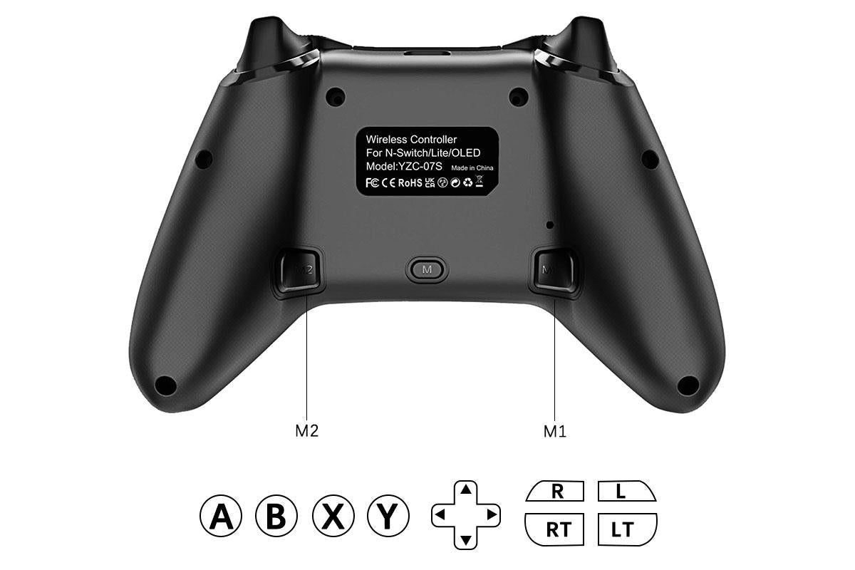 Wireless Game Controller Black Myth Wukong Inspired Bluetooth Controller USB Wired Gamepad