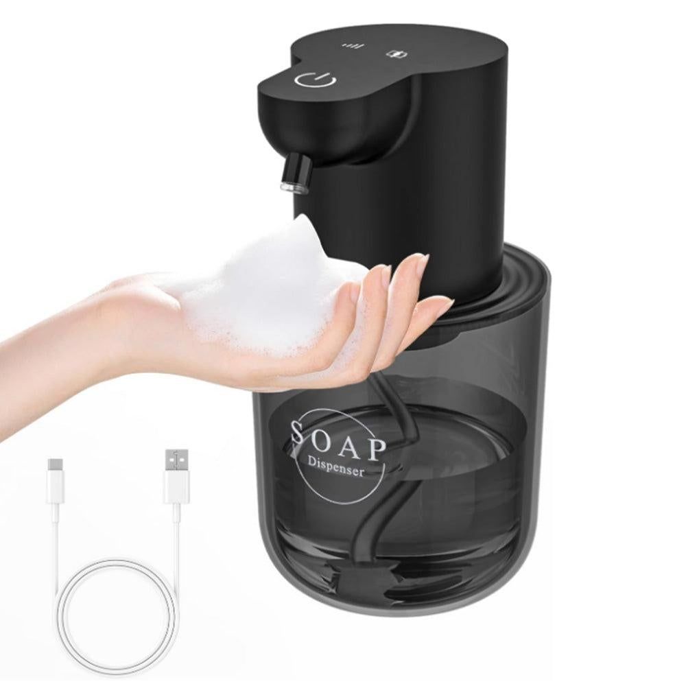 400ml Automatic Foaming Soap Dispenser 4 Level Touchless Foam Soap Dispenser -Black