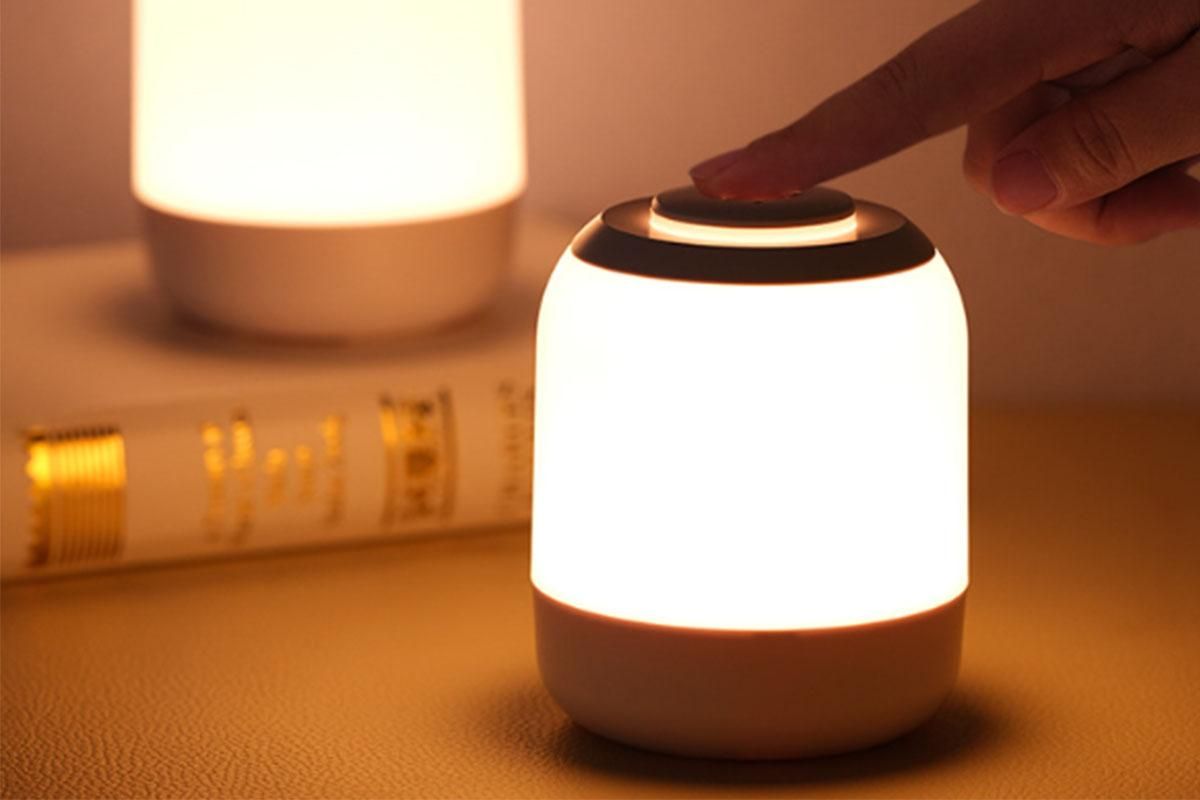 Night Light Dimmable Touch Lamp for Bedroom Room Touch Portable Table Bedside Lamp