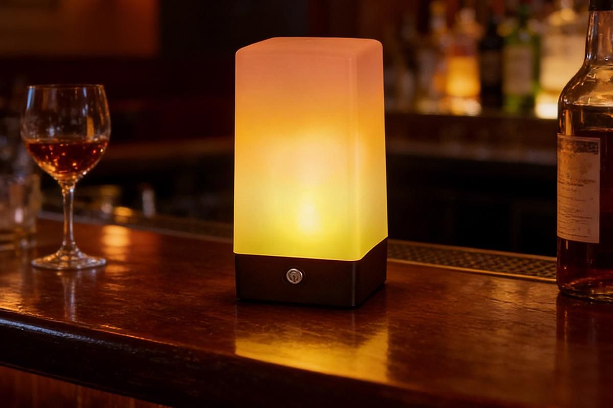 Rechargeable LED Table Lamp with Warm White Dimming