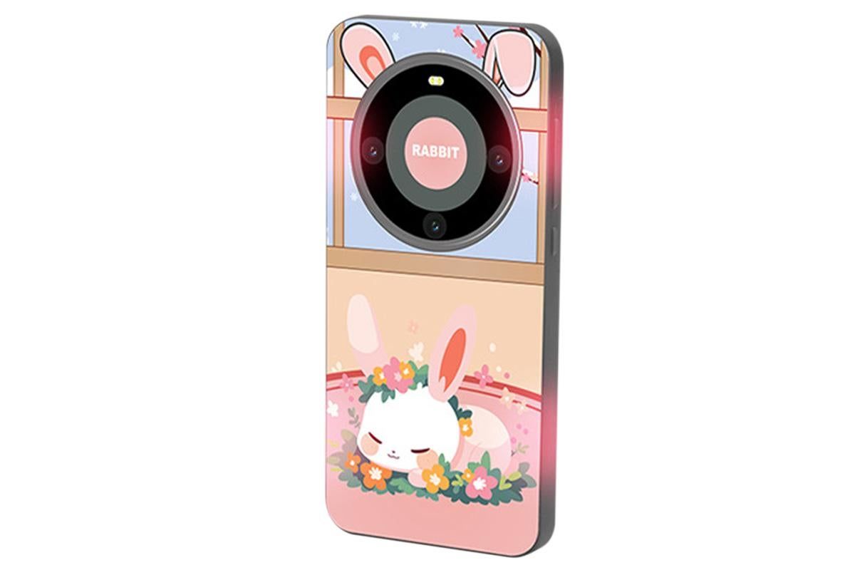 Learning Phone Toy with Over 10000 Educational Contents Touch Screen Early Education Gift - Rabbit