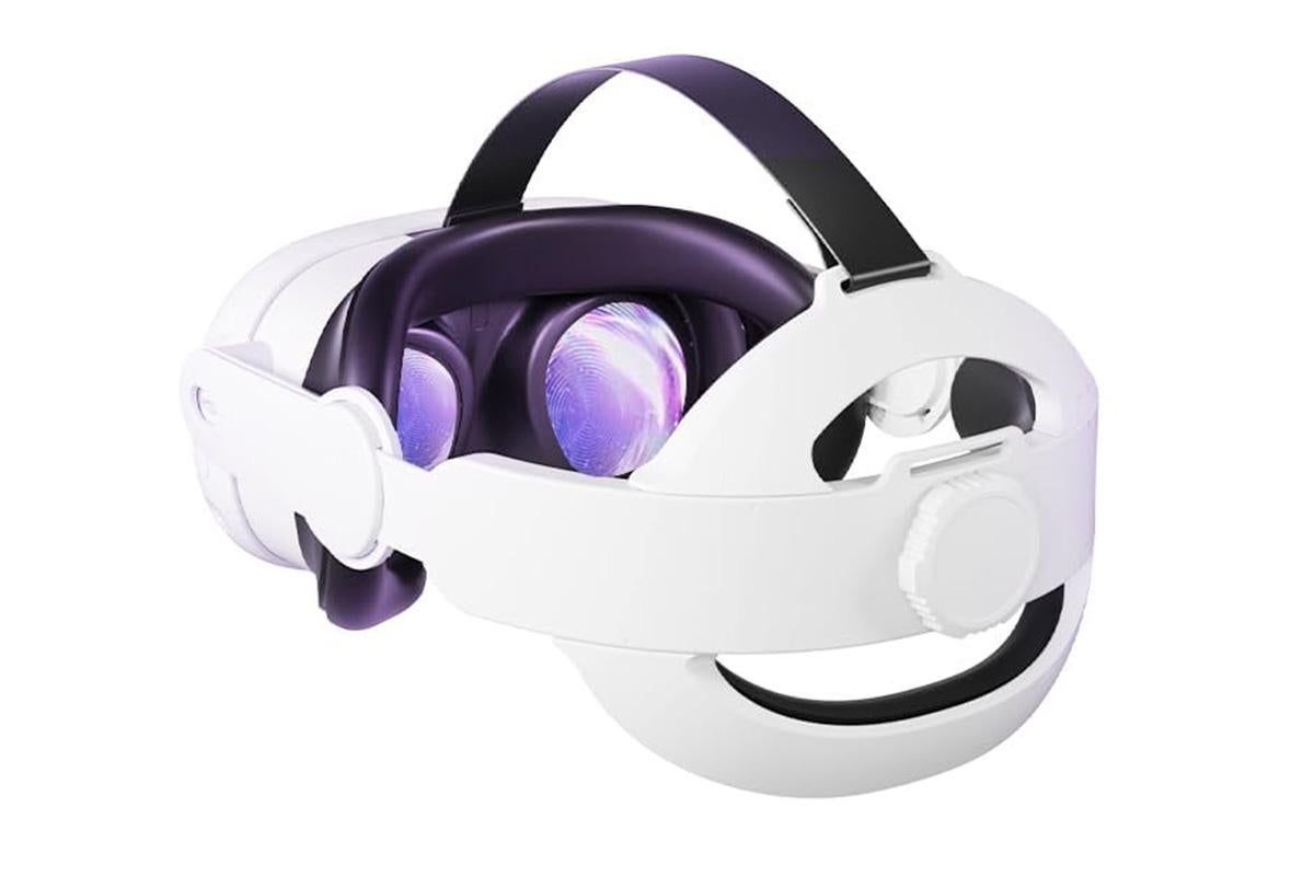 Elite Strap for Meta Quest 3 2 3s Adjustable VR Head Strap with Balance Design Comfort Headband