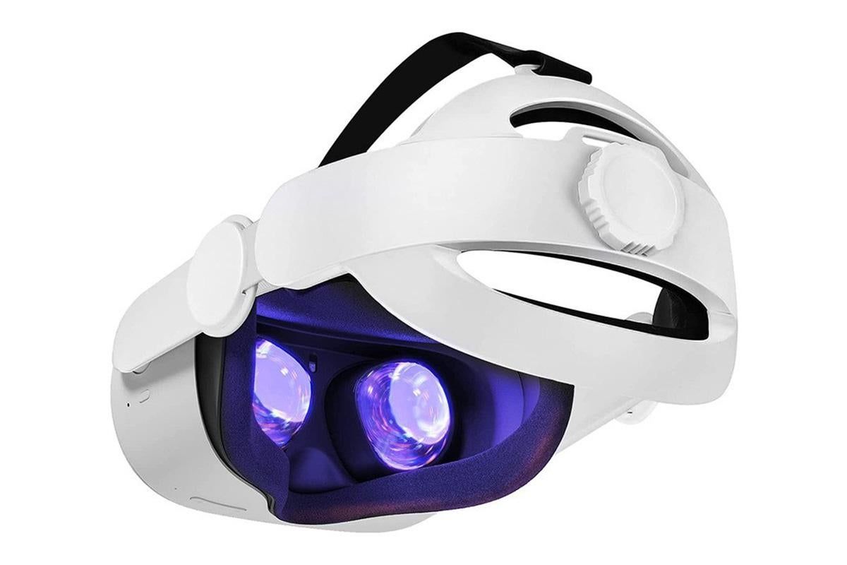 Elite Strap for Meta Quest 3 2 3s Adjustable VR Head Strap with Balance Design Comfort Headband