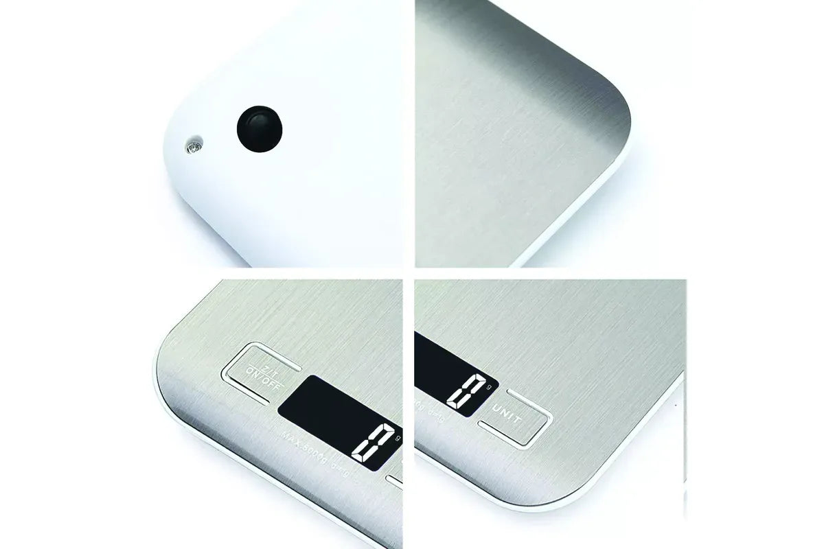 5KG Stainless Steel Digital Electronic Kitchen Scale Postal Scales 1g LCD Backlight Weight Black