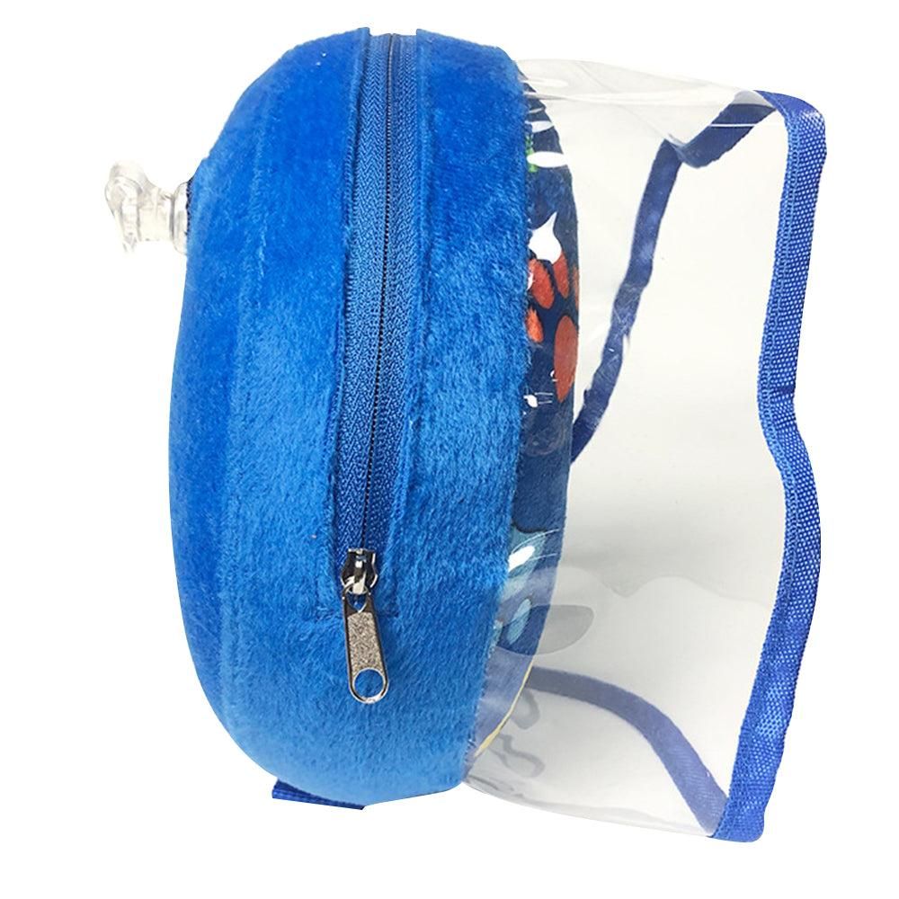 Soft Inflatable Pet Dog Cone Collar Anti Licking Scratching Blue - S