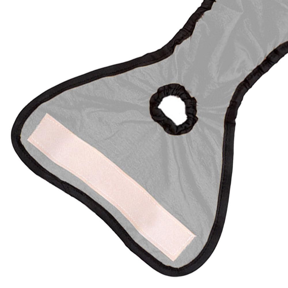 Washable Female Pet Nappy Diaper Dog Cat Physiological Pants Gray - S