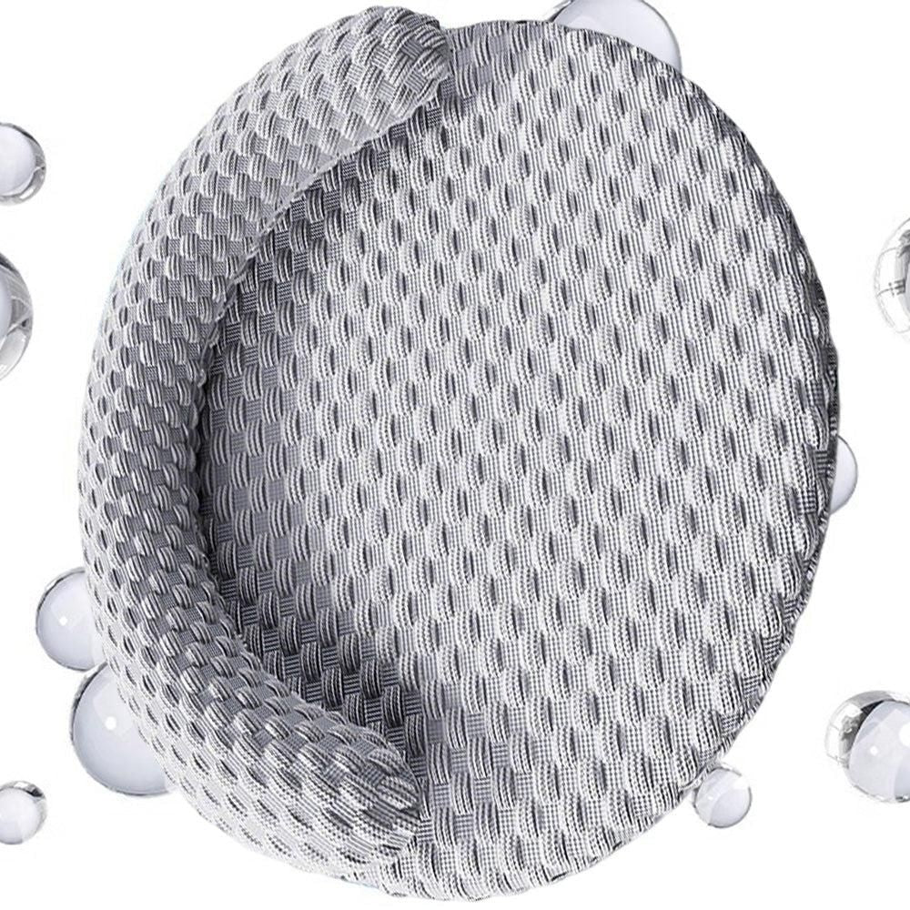 Washable Cooling Pet Bed with Removable Cover for Dogs & Cats - Dark Gray - M