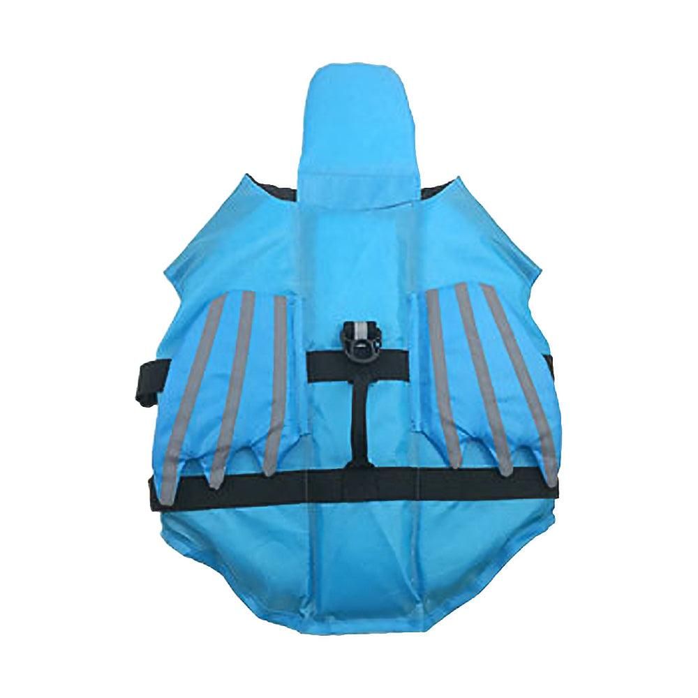 Dog Life Jacket Wings Pet Life Vest Adjustable Dog Flotation Swim Vest Blue - M