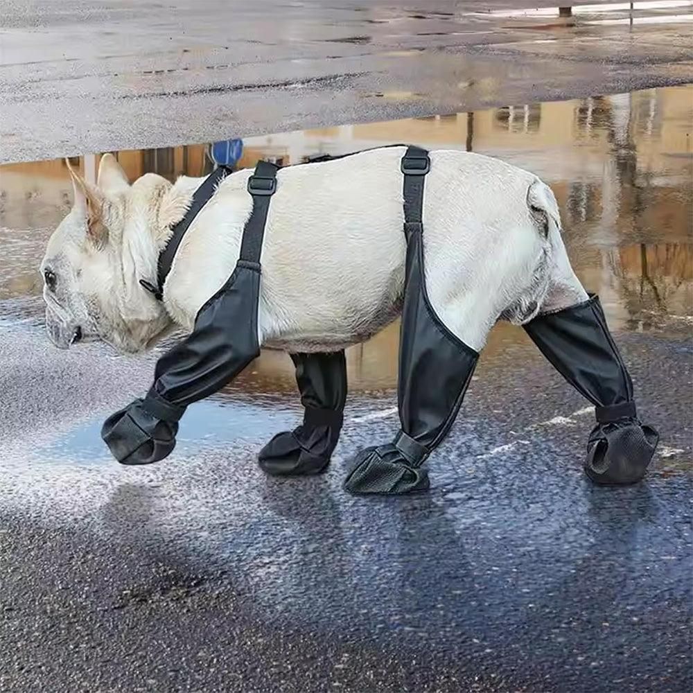 Waterproof Pet Boots Dog Rain Shoes for Outdoor Use - M