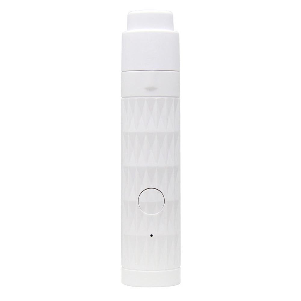 Pet Electric Nail Grinder Clippers Dog Cat LED Light Grooming Trimmer White