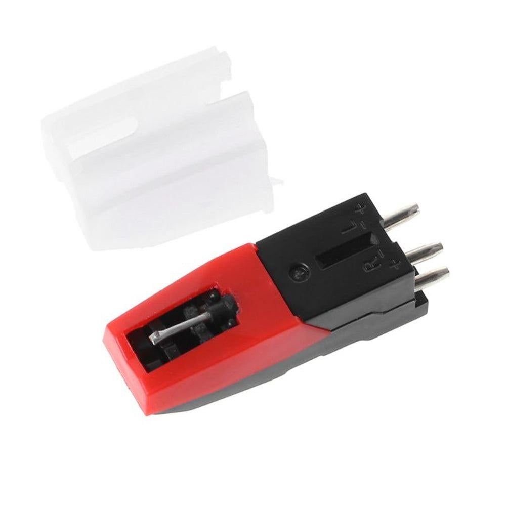 4Pcs Replacement Turntable Diamond Stylus Needle for LP Record Player Phono Ceramic Cartridge