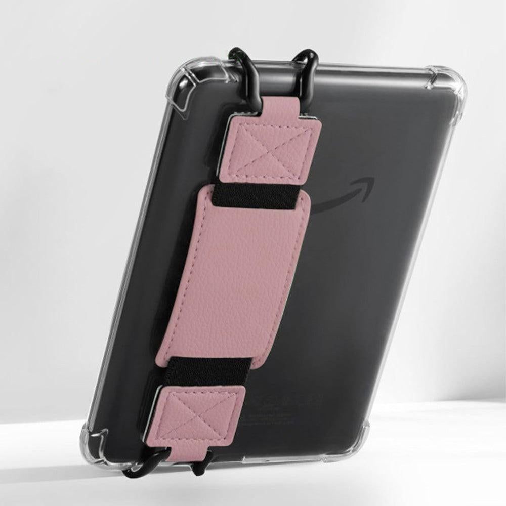Universal Secure Hand Strap for 6-8 Inch Kindle Kobo Voyage Lenovo E-Reader Pink