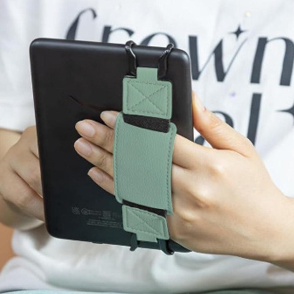 Universal Secure Hand Strap for 6-8 Inch Kindle Kobo Voyage Lenovo E-Reader Green