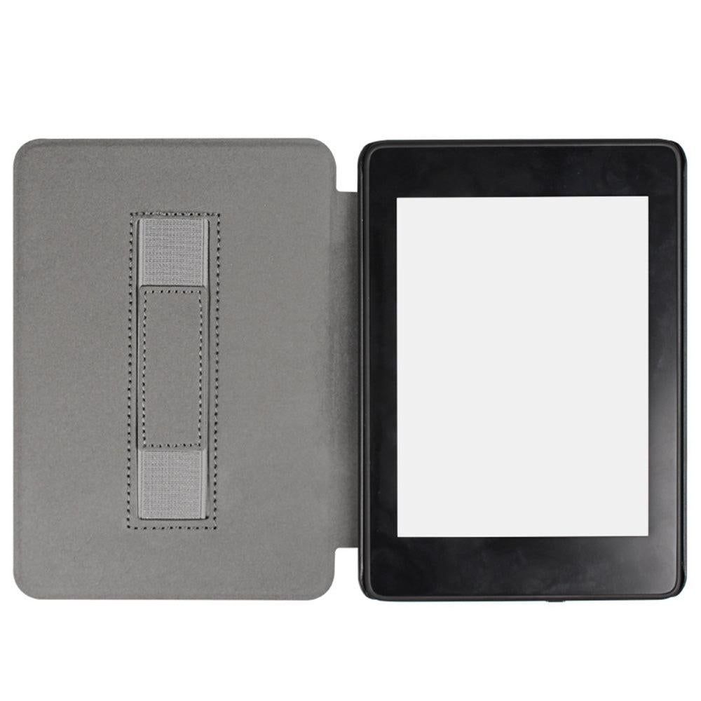 PU Leather Smart Cover Case with Auto Sleep and Wake for Kindle Paperwhite 12th 7-Inch - Grey