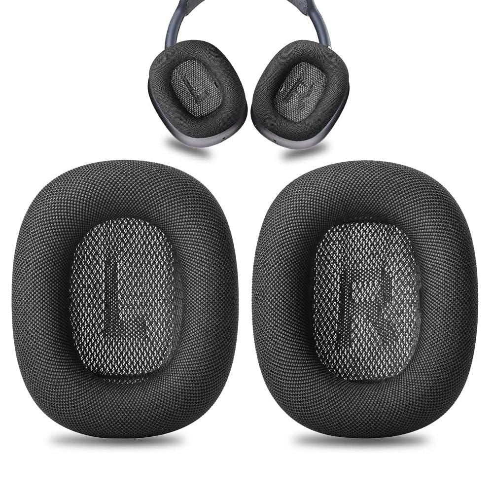 Pair of Replacement Ear Pads for Apple AirPods Max 2nd Generation Headphone Ear Cushions Black