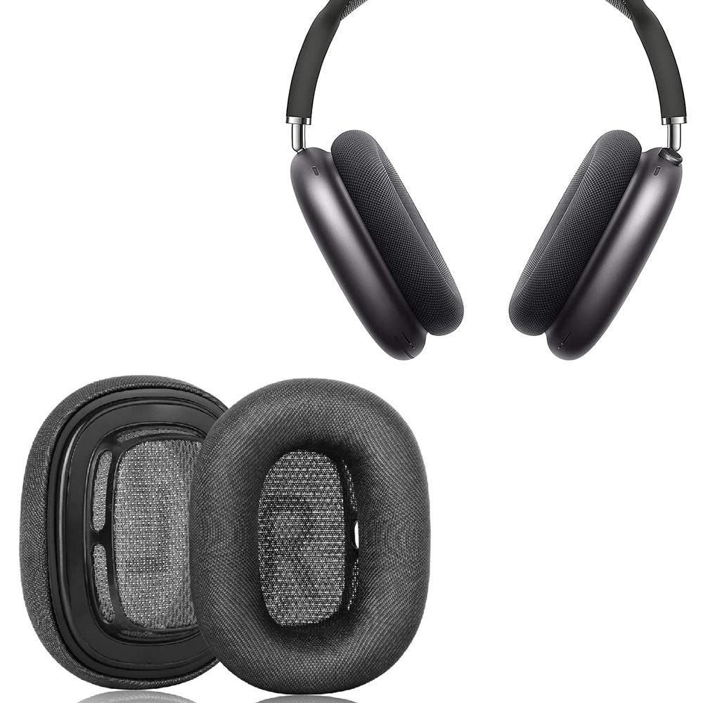 Pair of Replacement Ear Pads for Apple AirPods Max 2nd Generation Headphone Ear Cushions Black