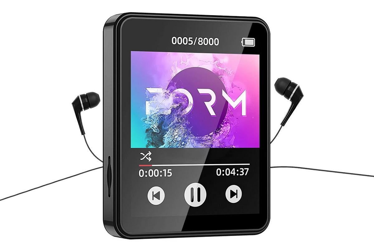 MP4 Player with Bluetooth 2.4-Inch Screen Built-in Speaker and FM Radio - L