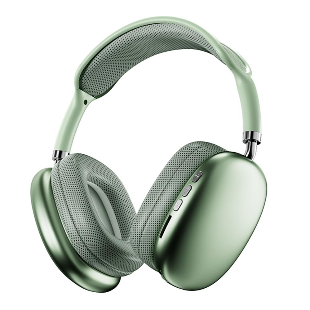 Wireless Headphones TWS Earphones Noise Reduction Headset-Blue