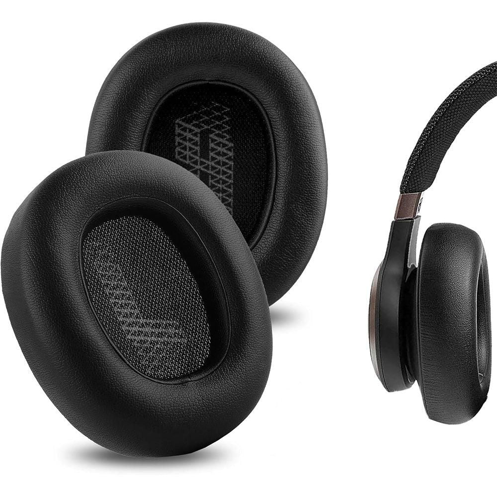 Replacement Ear Pads Cushion Cover Compatible With JBL Live 650BTNC 660NC E65BTNC Duet NC Headphones Black