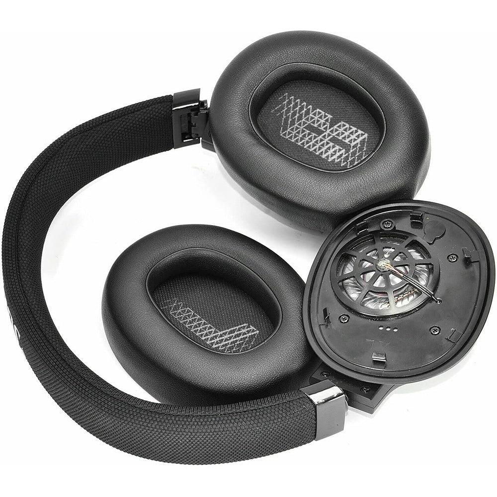 Replacement Ear Pads Cushion Cover Compatible With JBL Live 650BTNC 660NC E65BTNC Duet NC Headphones Black