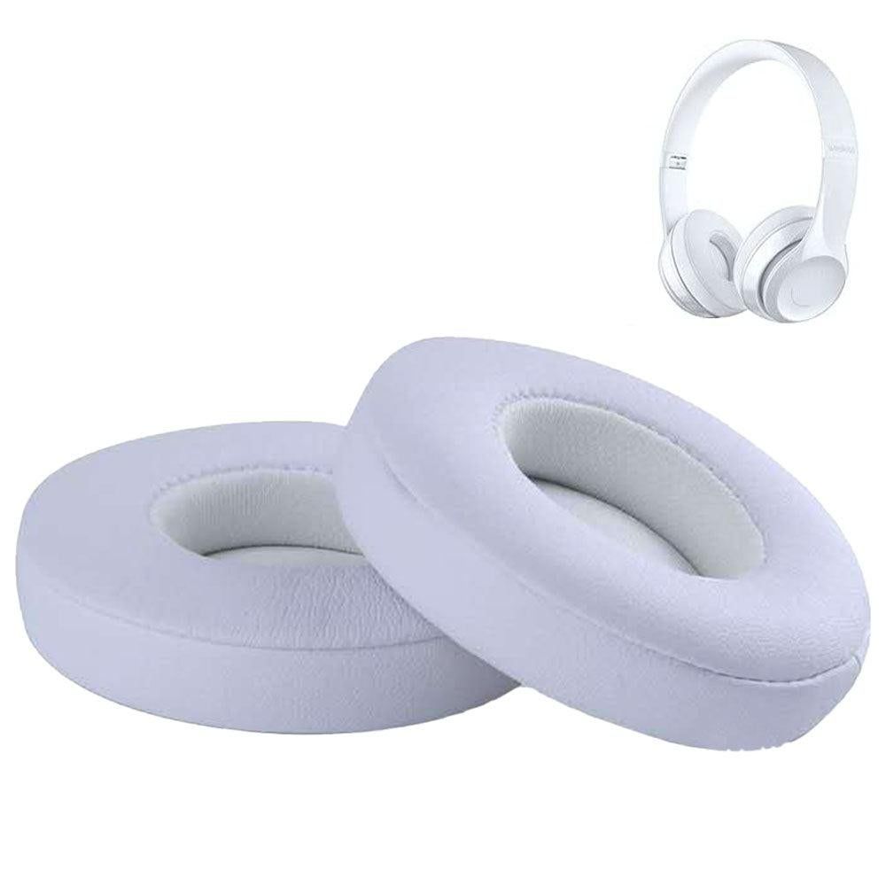 Pair of Replacement Ear Pads for Beats Solo 2 Solo 3 Wireless Headphone Earpads White