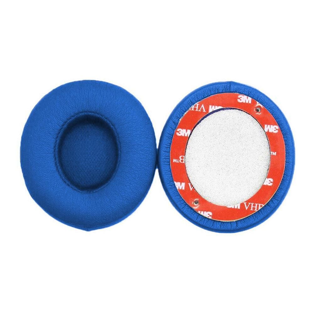 Pair of Replacement Ear Pads for Beats Solo 2 Solo 3 Wireless Headphone Earpads Blue