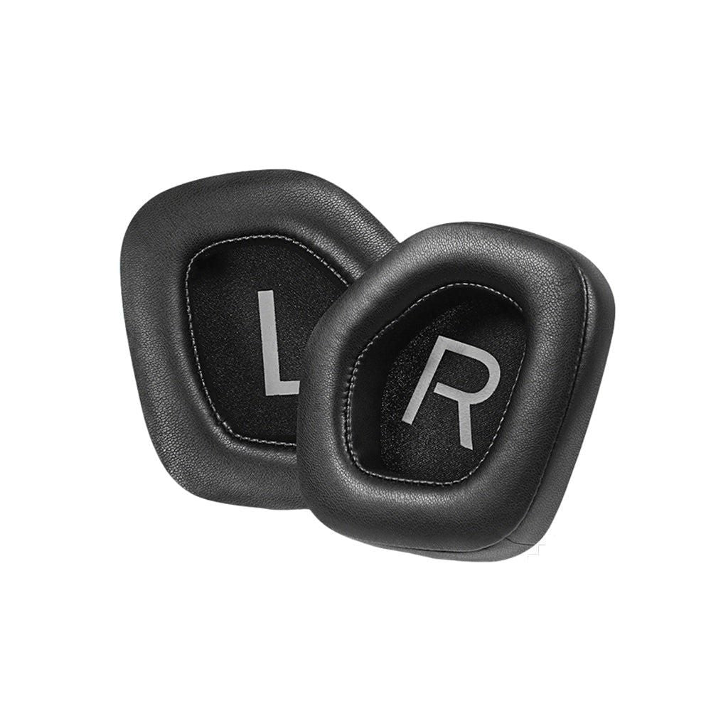 1 Pair Replacement Ear Pads Compatible with Alienware AW988 Headset Protein Leather Cushion Covers