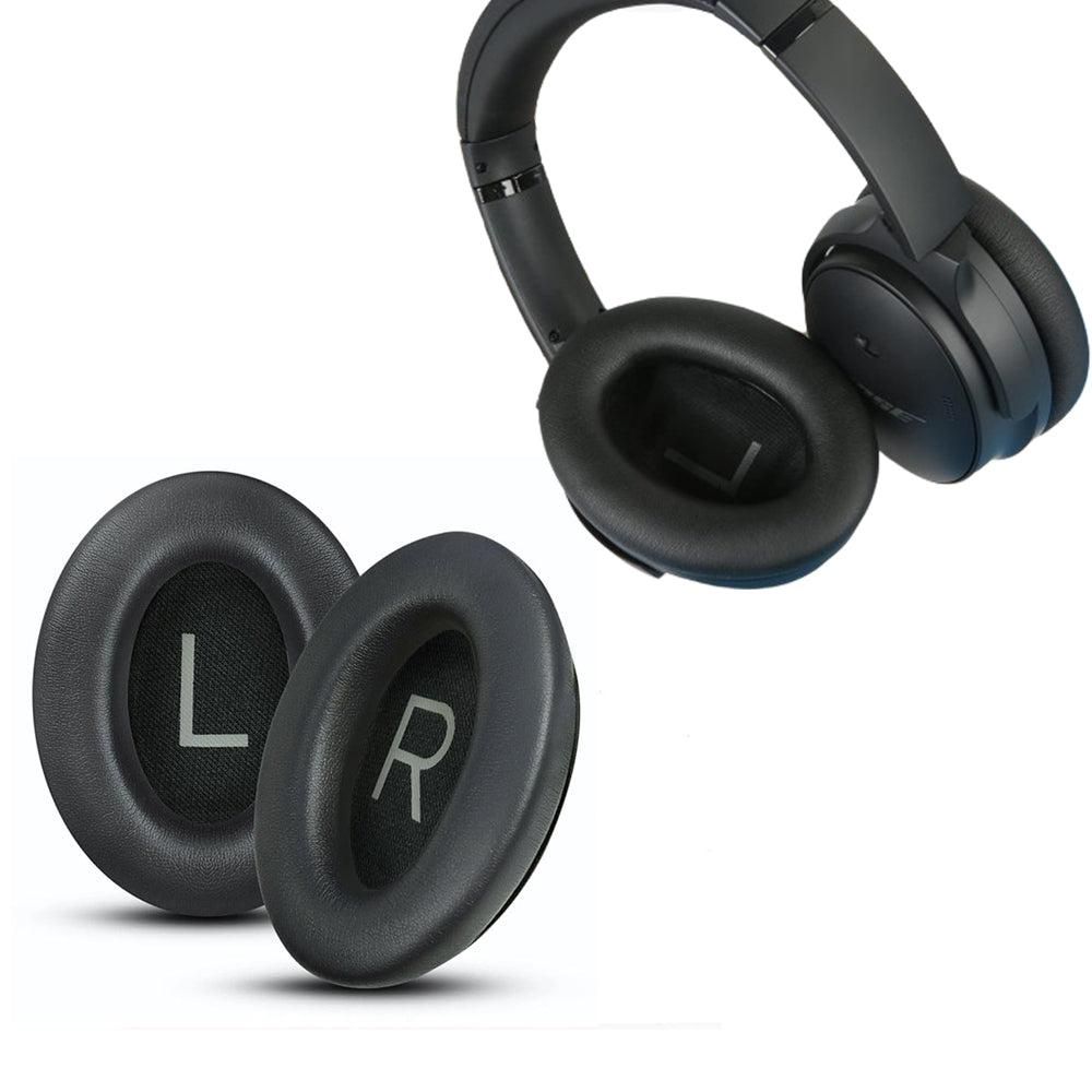 Replacement Ear Pads for Anker Soundcore Life Q30 Q35 Headphone Ear Cushions Earbuds Cover Black