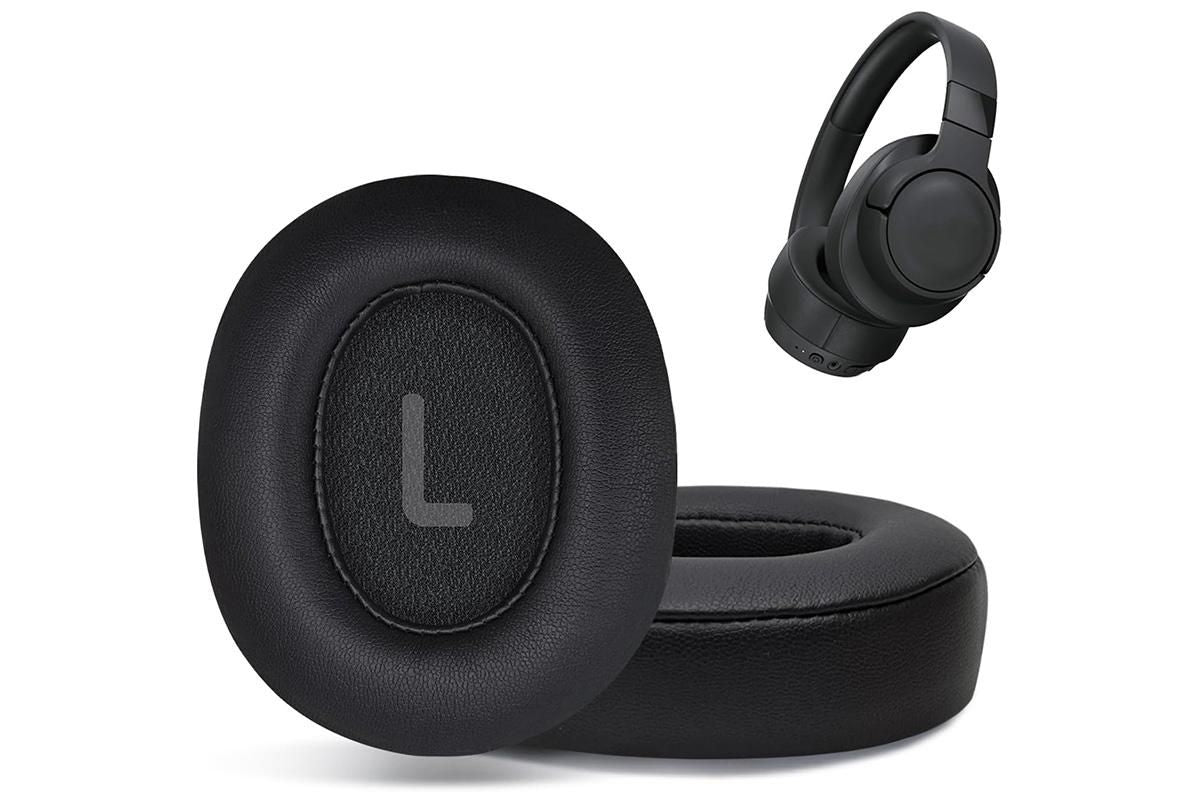 Replacement Ear Pads for Anker Soundcore Life Q30 Q35 Headphone Ear Cushions Earbuds Cover Navy