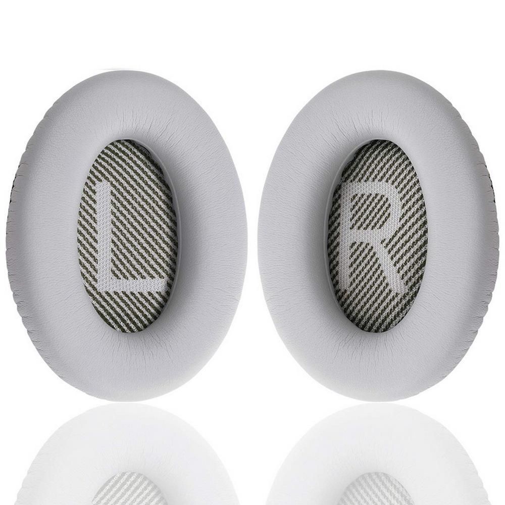 Pair of Replacement Ear Pads Cushions for Bose QC35 QC35ll Over-Ear Headphones - Black