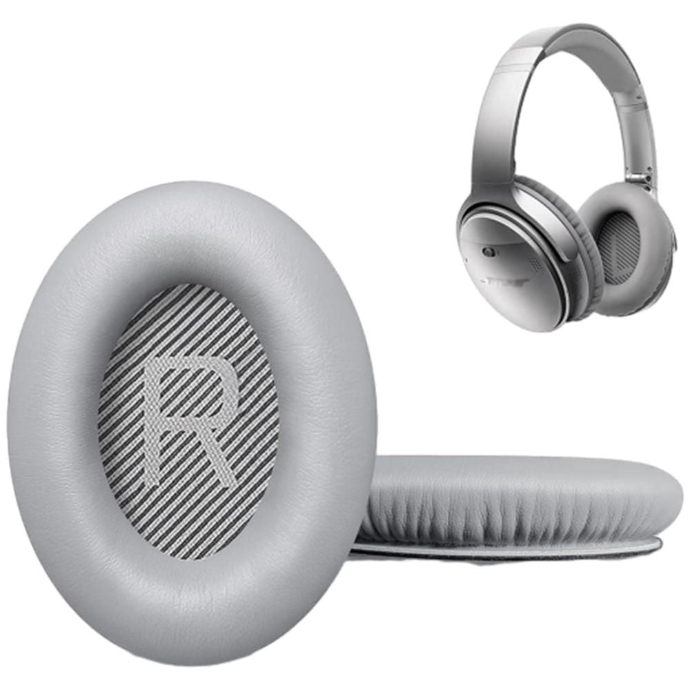 Pair of Replacement Ear Pads Cushions for Bose QC35 QC35ll Over-Ear Headphones - Gray