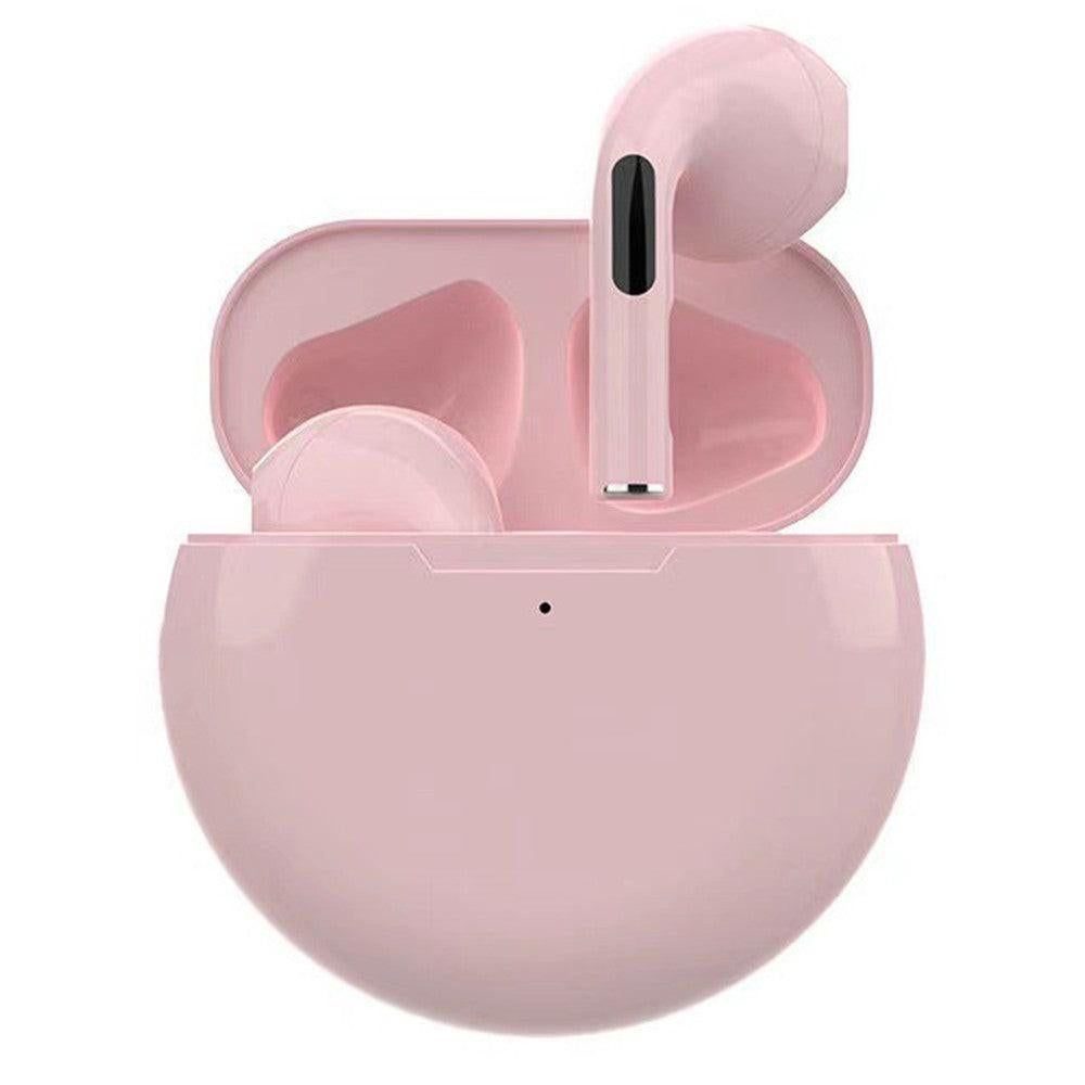 Smartphone Compatible Wireless Earbuds with Charging Case White