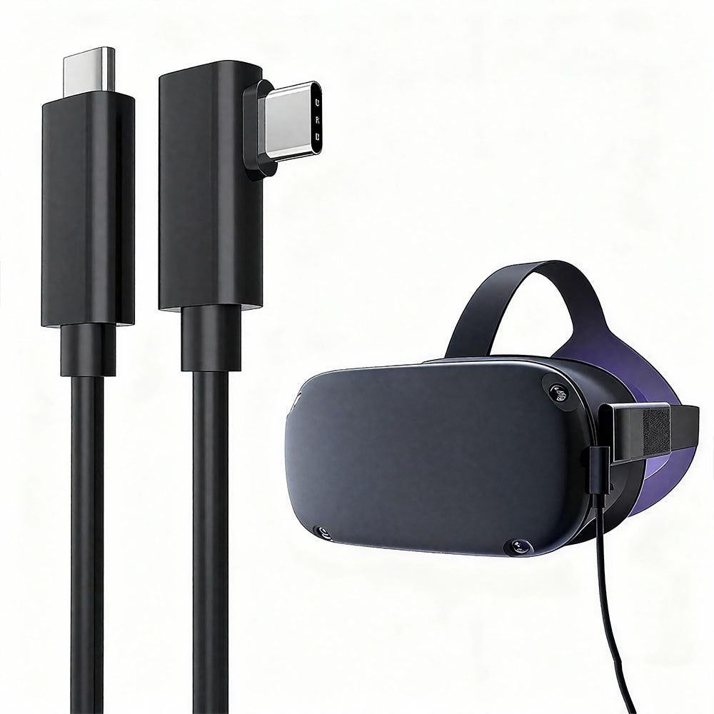 5m VR Link Cable - High-Speed Data Transfer & Charging Cord Compatible with Oculus Quest 1/2/3/3S and Pico