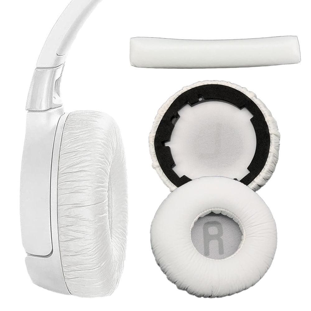 Headworn Heaphone Protector Set Ear Pads Cushion and Headband for JBL Tune600BT T520BT T510BT T500BT T450BT Pink