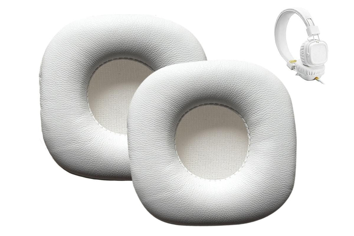 Replacement Ear Pads Cushion Cover 2PCS for Marshall Major I and II White