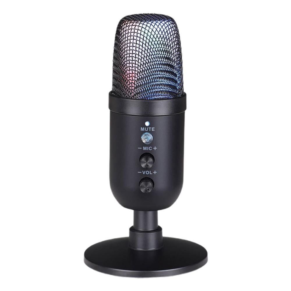 USB Condenser Plug-and-Play Gaming Microphone for PC and Computer Use